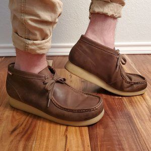 Clarks Wallabees, Stinson Hi Lace-up Boots (Mens)